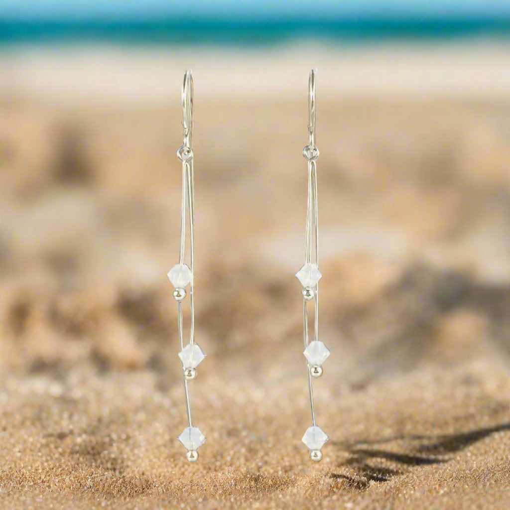 Crystal Opal Earrings