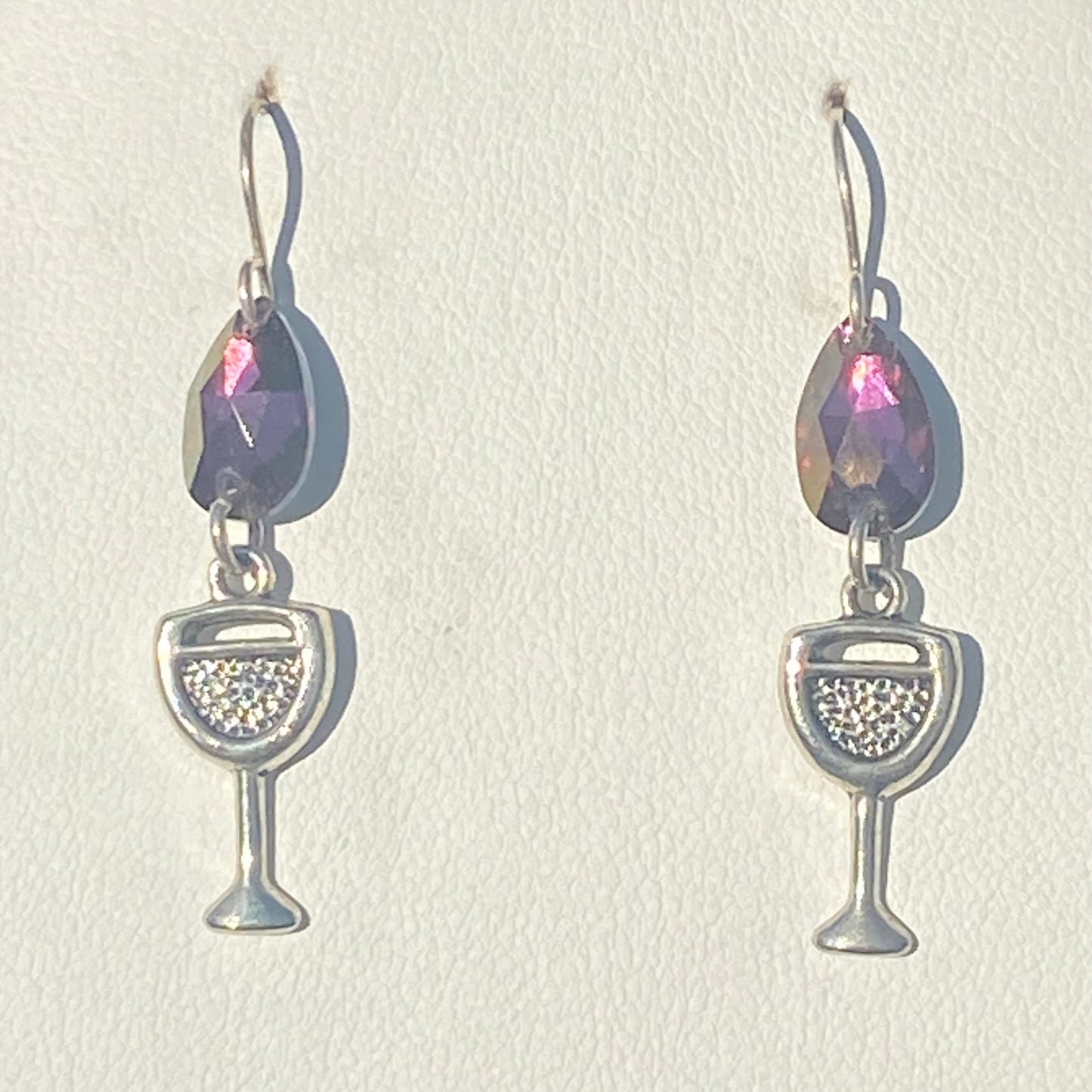 Wine Glass Earrings