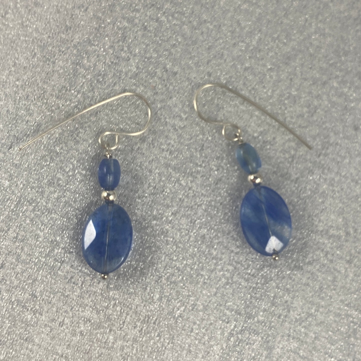 Blueberry Quartz Earrings