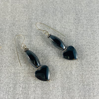 Fancy Hematite Hearts