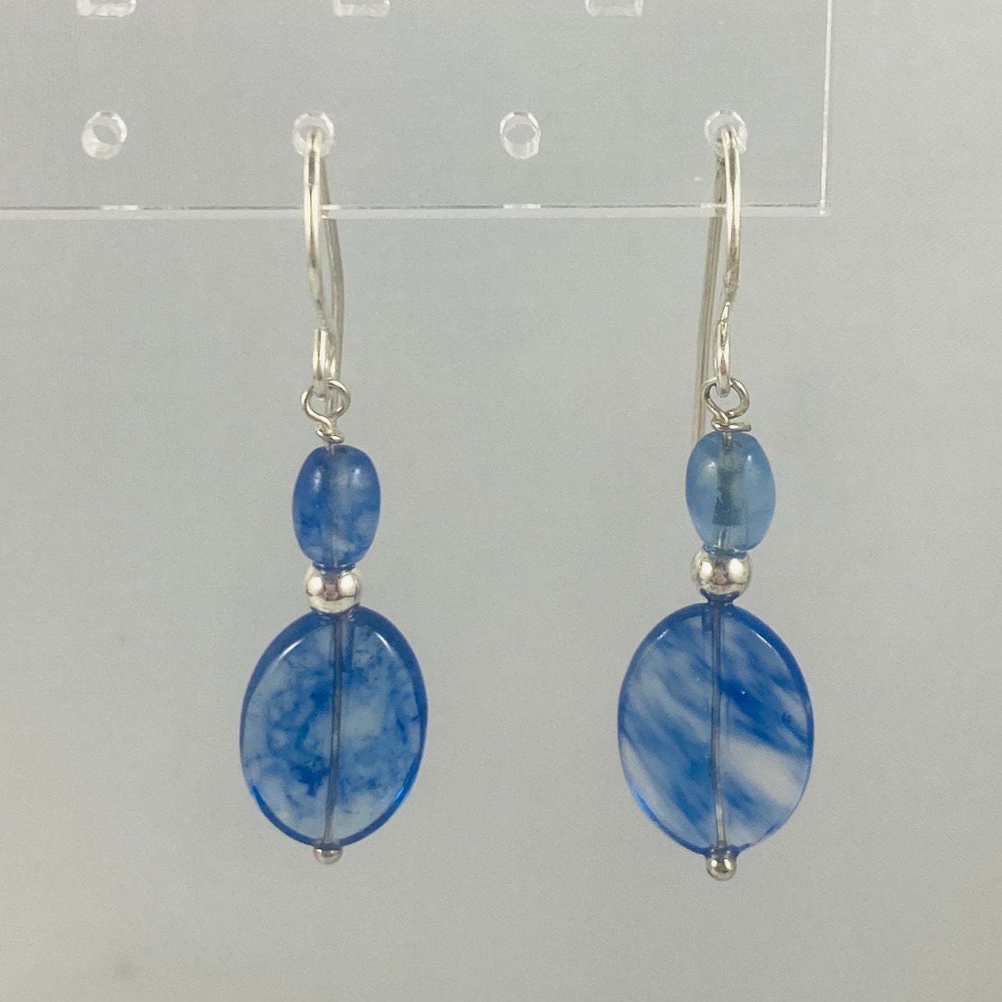 Blueberry Quartz Earrings