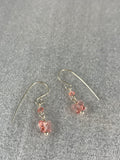 Rose Butterfly Earrings