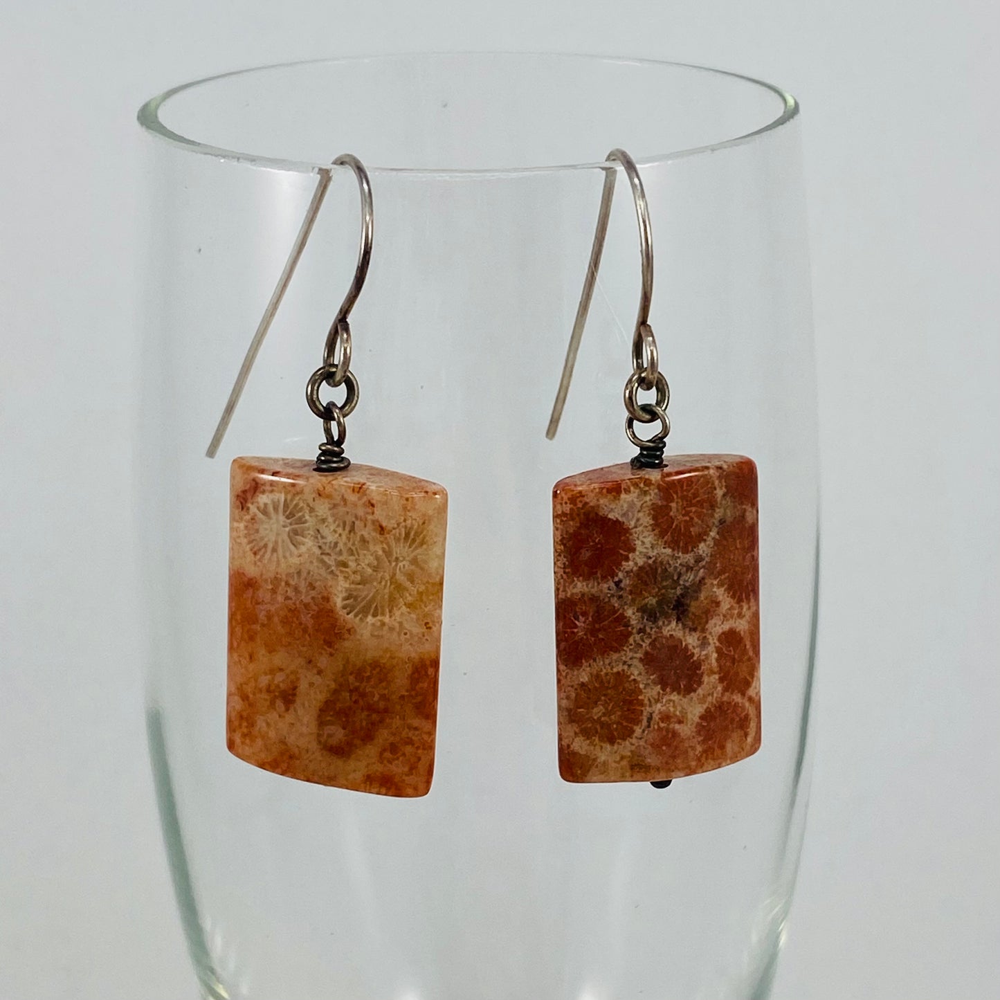 Coral Earrings