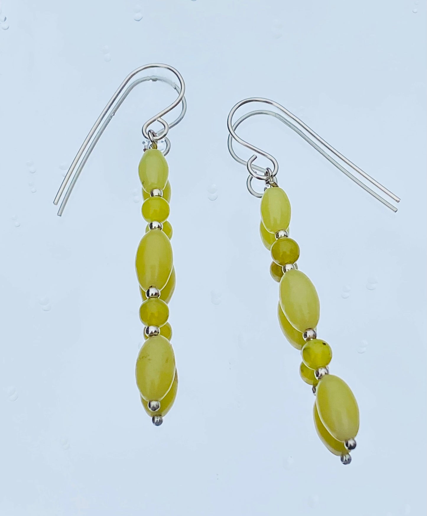 Olive Jade Earrings