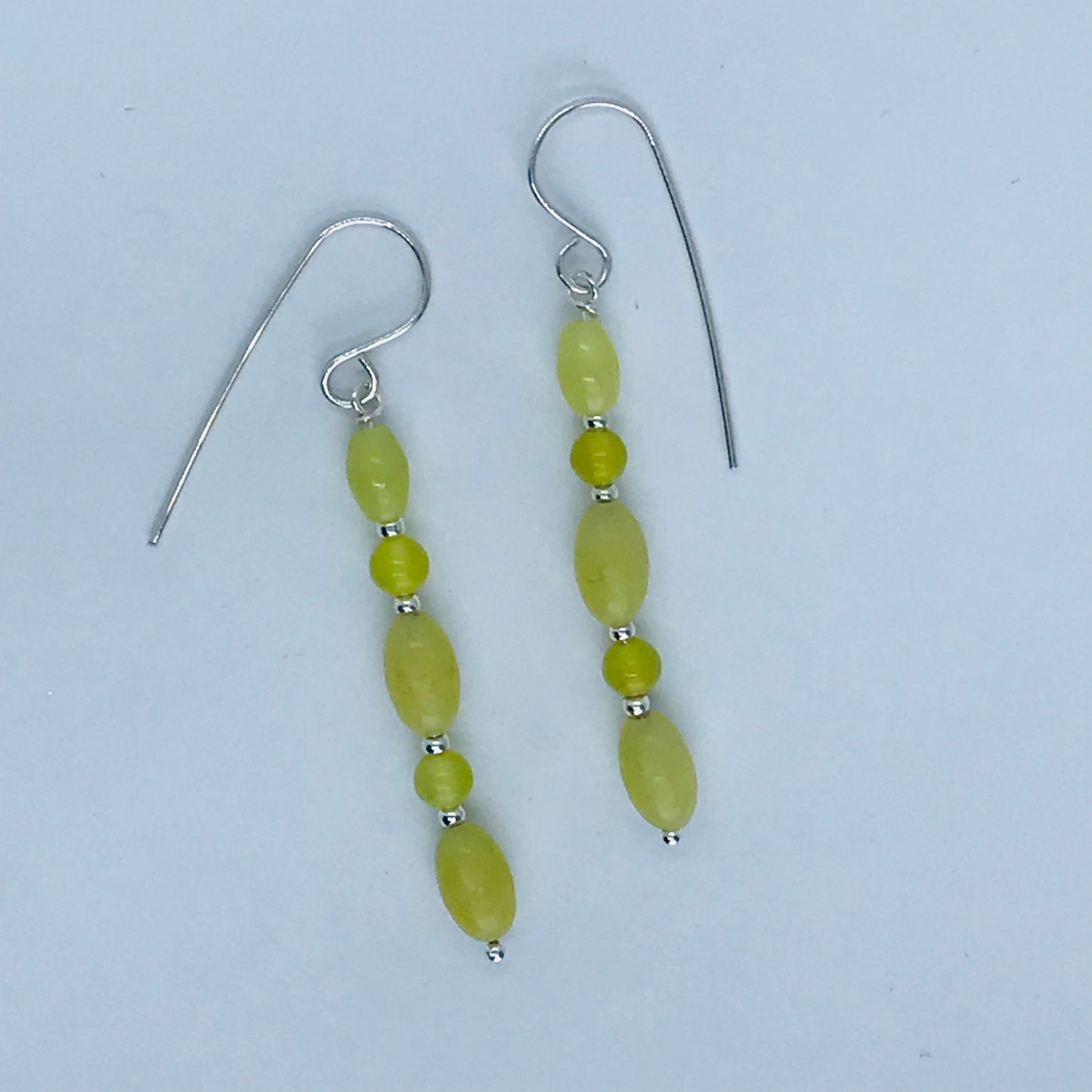 Olive Jade Earrings