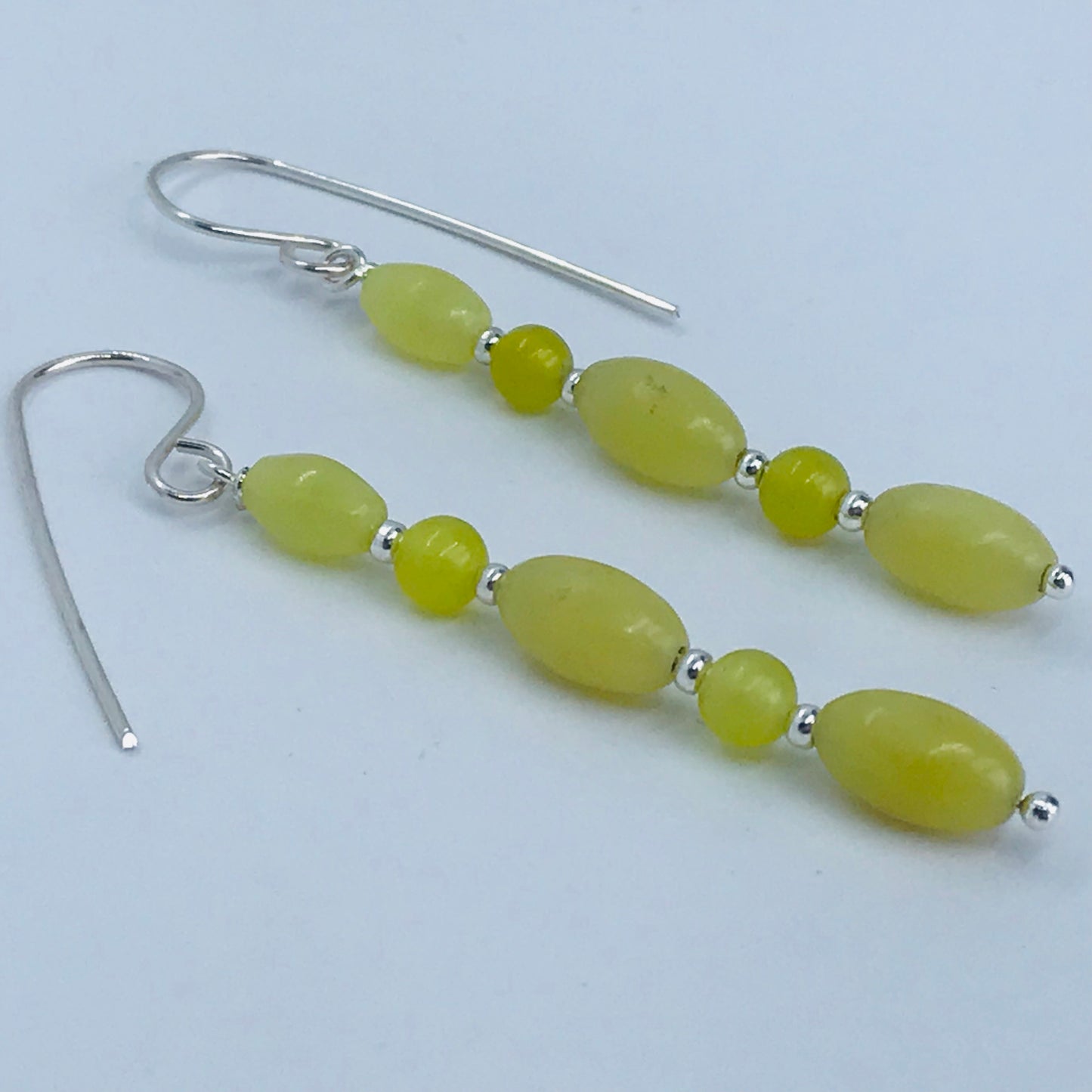 Olive Jade Earrings